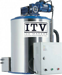 ITV Ice Makers Scala Generator 10000 Μηχανή Πάγου Λέπι 435W Θρυμματισμού με Παραγωγή 10000kg/ημέρα 185x115x180εκ.