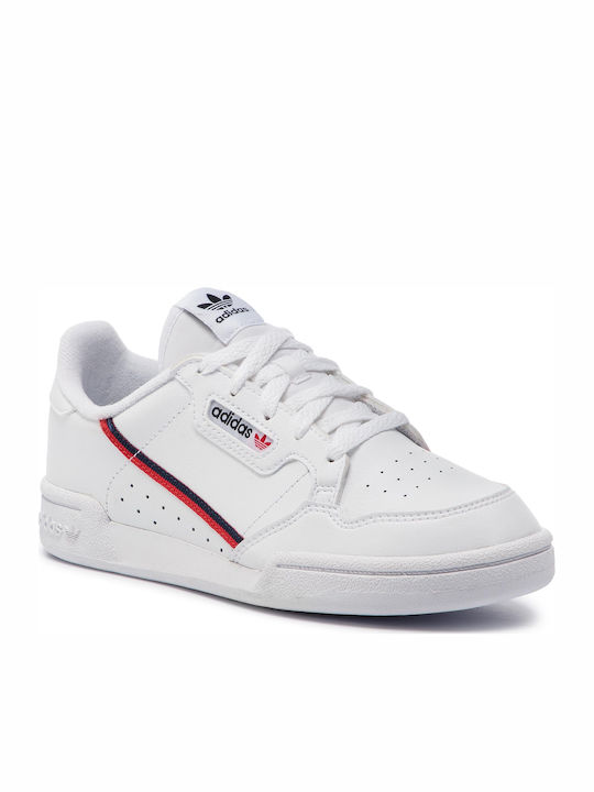 Adidas Παιδικά Sneakers Continental 80 C Cloud White / Scarlet / Collegiate Navy