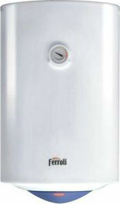 Ferroli Hydrotech MT Ηλεκτρομπόιλερ 65lt Inox Οριζόντιο 4kW