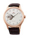 Orient Watch Chronograph Automatic with Brown Leather Strap