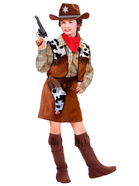 Kids Carnival Costume Cowgirl