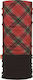 Wind X Treme Polarwind Tartan Περιλαίμιο Αναβάτη Πολυεστέρα Κόκκινο