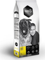 Amity Premium Activity 15kg Trockenfutter für Hunde mittlerer & großer Rassen mit wenig Getreide mit Huhn und Geflügel