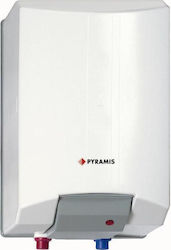 Pyramis Θερμοσίφωνας 10lt Glass Δαπέδου 1.5kW