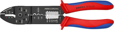 Knipex Crimping Tool 0.5-6mm² Cross Section with Cable Cutter (Length 240mm)