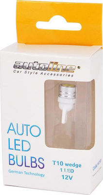 Lămpi Autoturismului & Motocicletei T10 LED 12V 1W 2buc