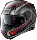 Nolan N87 Originality N-Com 69 Flat Black Motorradhelm Volles Gesicht DOT / ECE 22.05 NOΝ8753