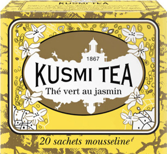 Kusmi Tea Πράσινο Τσάι 20 Φακελάκια με Άρωμα Γιασεμί