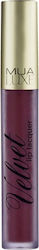 MUA Luxe Velvet Lip Lacquer Υγρό Κραγιόν Velvet...