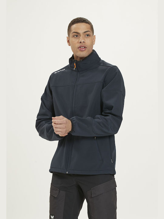 Whistler Dublin Softshell Geacă pentru bărbați de iarnă Softshell Impermeabil și rezistent la vânt Negru