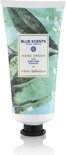 Blue Scents Ενυδατική Κρέμα Χεριών White Infusion 50ml