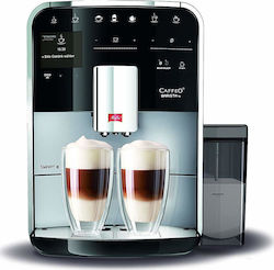 Melitta F85/0-101 Automatic Espresso Machine 1450W Pressure 15bar for Cappuccino with Grinder and Wi-Fi Black