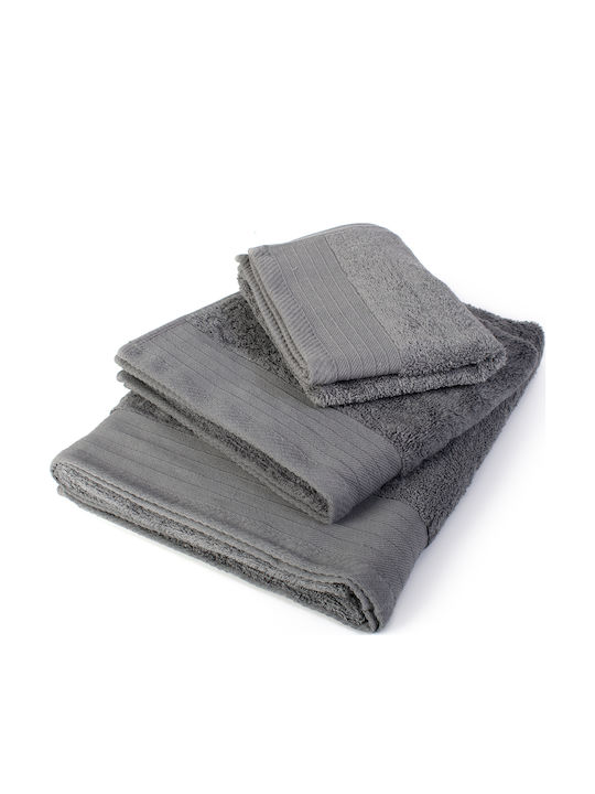 Dimcol Badehandtuch Gekämmte 80x150εκ. 500gr Gr...
