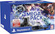 Sony PlayStation VR Mega Pack VR Headset for PlayStation 4 with Gamepad
