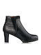 Envie Shoes Women's Ankle Boots with High Heel Black