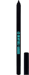 W7 Cosmetics Oh My Gel Soft Gel Eyeliner Blackest Black Μαλακό Μολύβι Ματιών Blackest Black