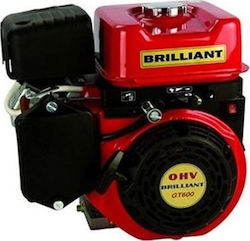Brilliant GT 241-Q Κινητήρας Βενζίνης 2.4hp Οριζόντιου Άξονα Brilliant GT 241-Q Κινητήρας Βενζίνης 2.4hp Οριζόντιου Άξονα