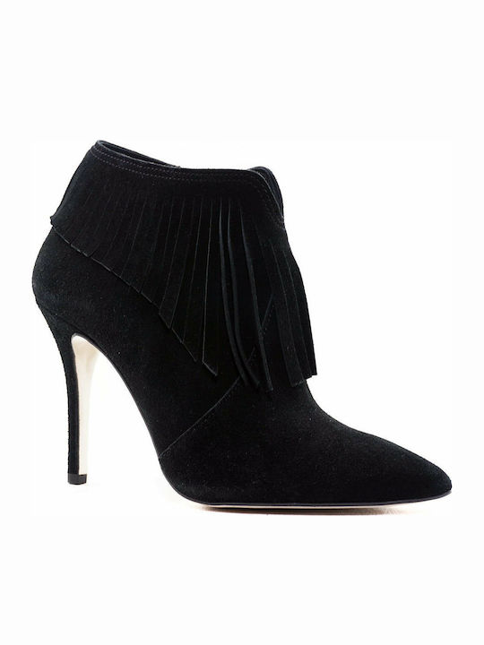 Fardoulis 2009 Suede Women's Ankle Boots Black