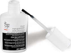 Peggy Sage Clear Glue Brush 17g False Nail Glue with Brush 17gr
