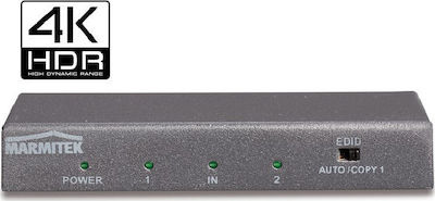 Marmitek Split 612 UHD 2.0 HDMI Splitter 1 είσοδος/2 έξοδοι