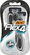 Bic Flex4 Disposable Razors with 4 Blades & Lubricating Tape 3pcs