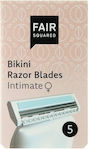 Fair Squared Bikini Blades Ανταλλακτικά Ξυραφάκια με 2 λεπίδες 5τμχ
