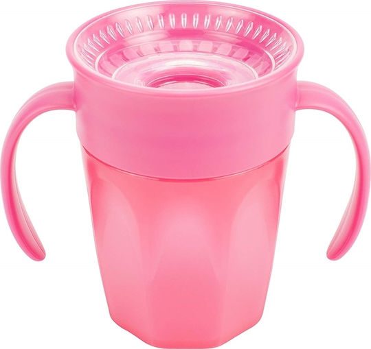 Dr. Brown's Baby Cup Cheers 360 made of Plastic Pink 200ml for 6m+m+