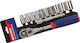 WorkPro Ratschen- & Steckschlüssel-Sets 1\2" 12Stück