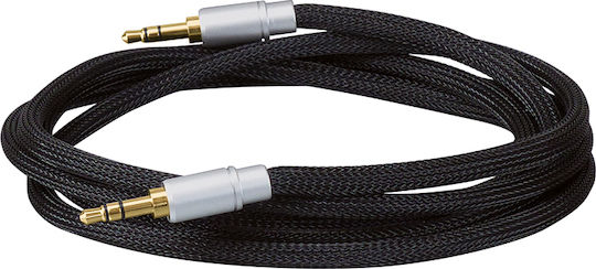Dynavox Cablu Audio 3,5 mm Male - 3,5 mm Male Negru 5m 207383