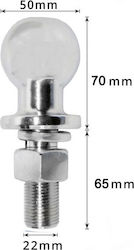 Towing ball with pass 3500kg