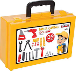 Pilsan Kids Tool Tool Box for 3+ Years Old 26pcs 03-314