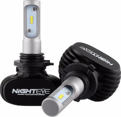 NovSight Lămpi Autoturismului A315 Original Headlight HB4-9006 LED 6500K Alb rece 12-24V 25W 2buc