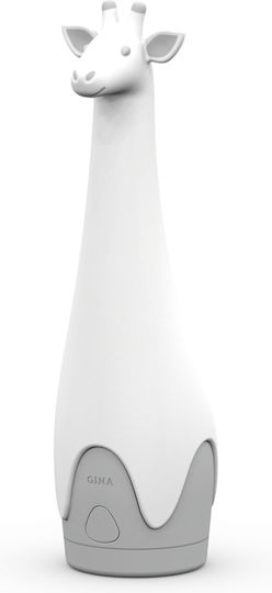 Zazu Kinder Dekorative Lampe Gina Giraffe mit Farbwechsel Weiß