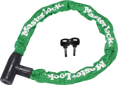 Master Lock 90cm Motorcycle Anti-Theft Chain with Lock in Green 8391EURDPRO