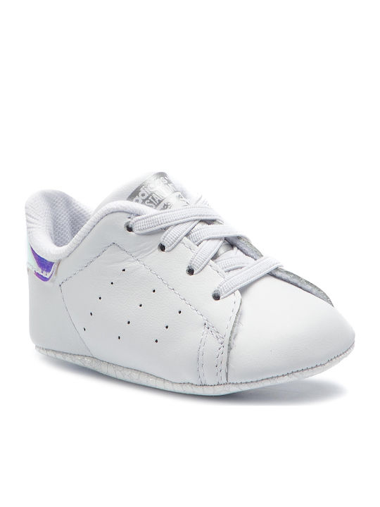 adidas Βρεφικά Sneakers Αγκαλιάς Λευκά Stan Smith