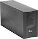IPS TM-LI-0k8-MC-1x9 UPS (VI) Интерактивна Линия 800VA 480W с 2 Schuko AC Гнезда