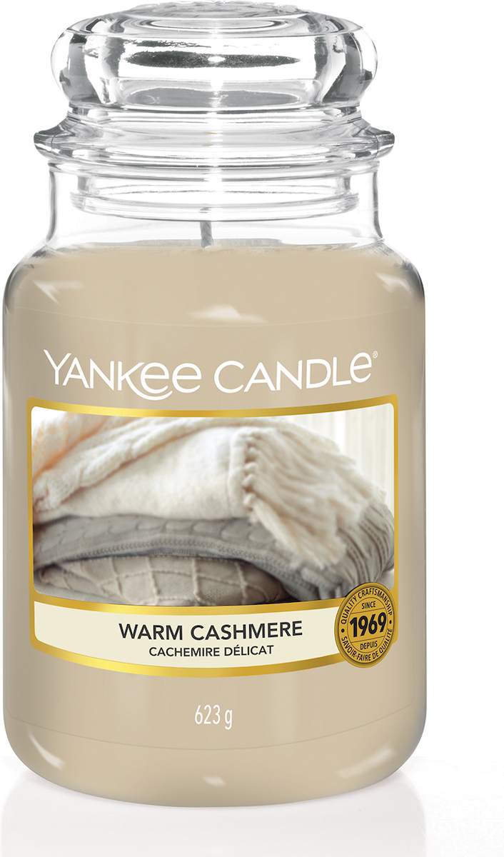 Yankee Candle Αρωματικό Κερί σε Βάζο Warm Cashmere 623gr Skroutz.gr