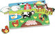 Wooden Kids Peg Puzzle Farm Peg 8pcs Melissa & Doug