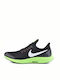Pegasus Air Zoom Pegasus 35 GS Kids Sports Shoes Running with Laces Black / White / Burgundy Ash