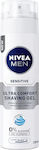 Nivea Men Sensitive Ultra Comfort 0% Alcohol Shaving Gel for Sensitive Skin 200ml