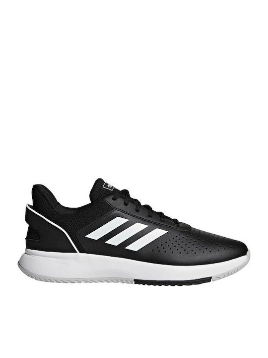 Adidas Courtsmash Ανδρικά Παπούτσια Τένις για Όλα τα Γήπεδα Core Black / Cloud White / Grey Two