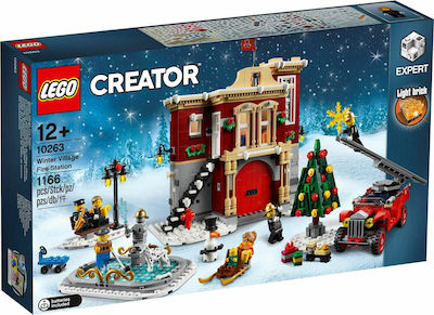 Lego Expert creator Winter Village Fire Station pentru 12+ ani