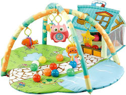 Moni Activity Playmat Happy Farm Multicolour for 6+ months (LxWxH) 90x85x48cm