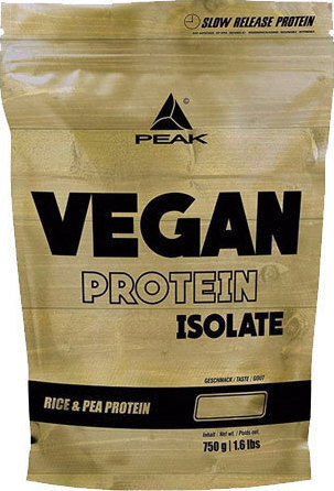 Peak Nutrition Vegan Isolate Χωρίς Γλουτένη & Λακτόζη με Γεύση Βανίλια 750gr