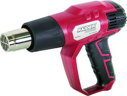 Raider RD-HG23 Πιστόλι Θερμού Αέρα 2000W με Ρύθμιση έως 600°C
