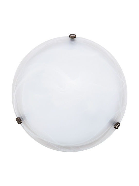 Rabalux Alabastro Modern Glass Ceiling Light wi...