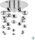 Nowodvorski Salva-E Modern Metal Ceiling Light with Socket GU10 Silver