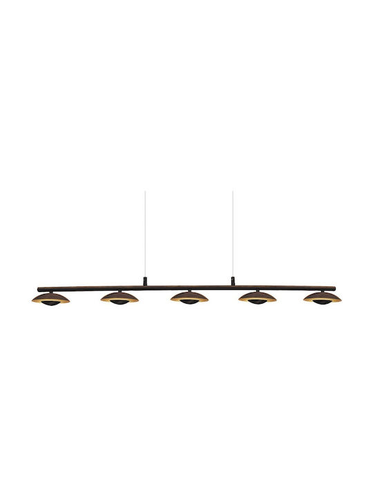 Rabalux Pendant Light Brown LED with Natural White Light