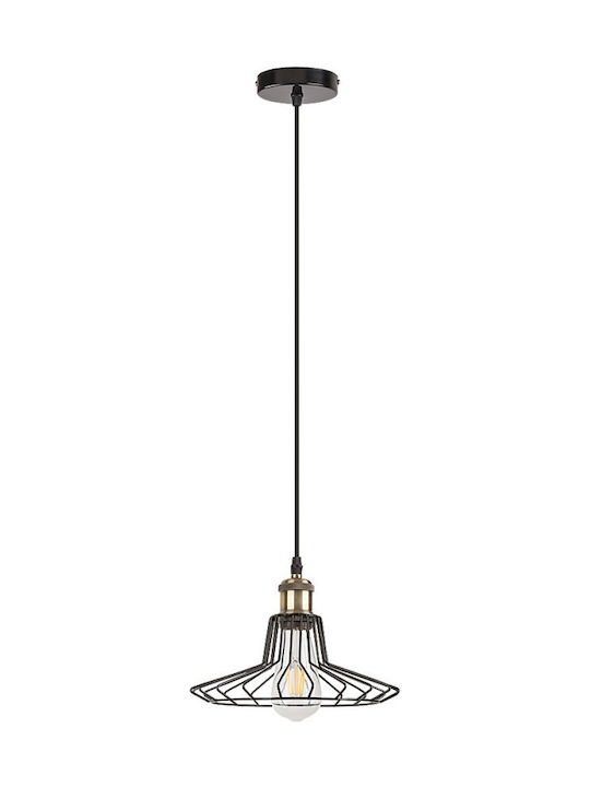 Rabalux Pendant Light Black 26x26cm