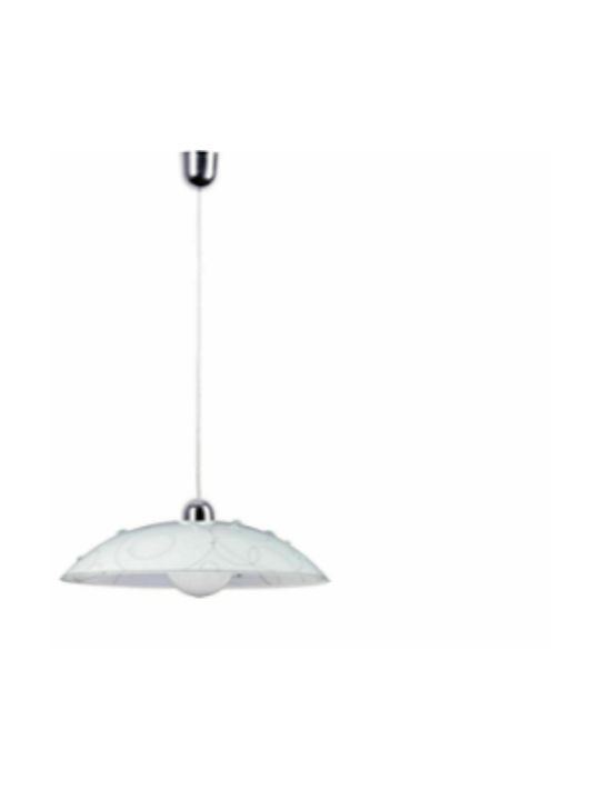 Rabalux Pendant Light Single-Light for Socket E27 White